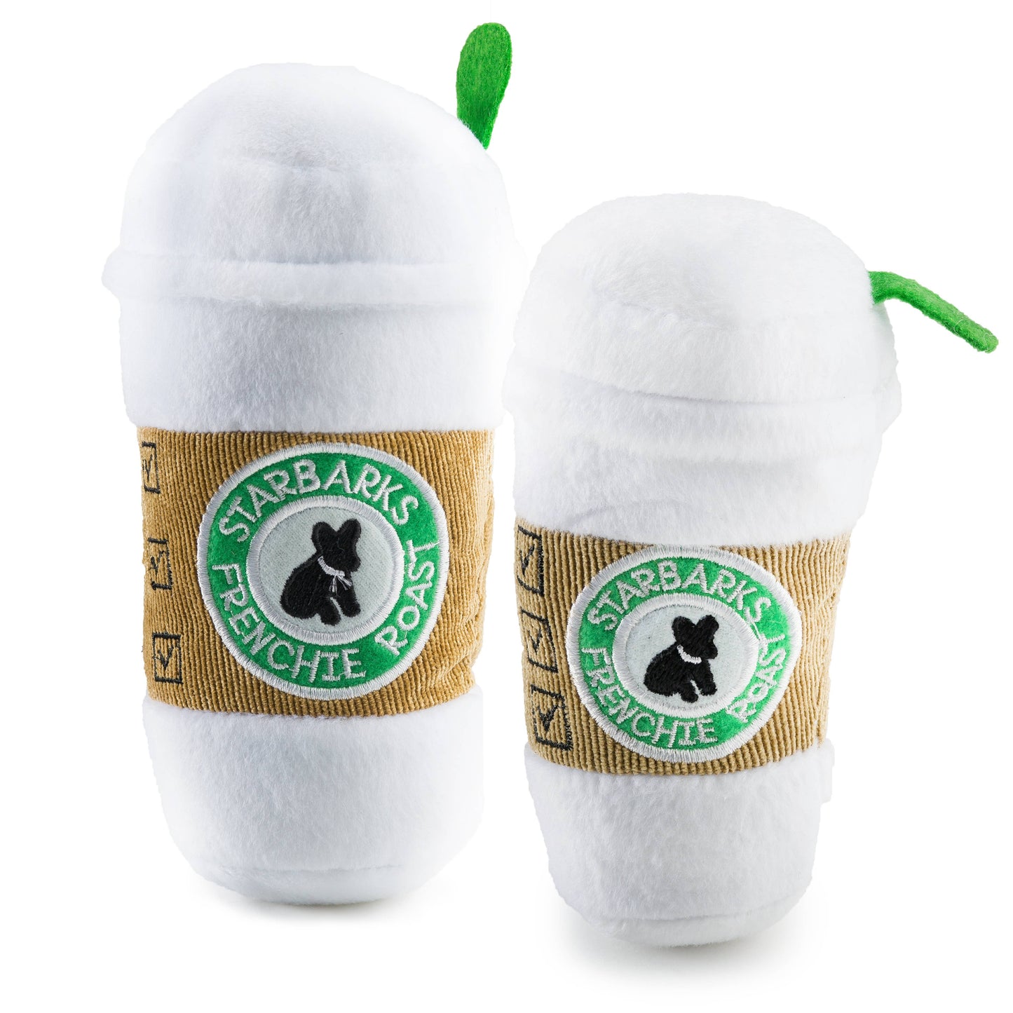 Starbarks Plush Dog Toy - For the Coffee-Loving Pup