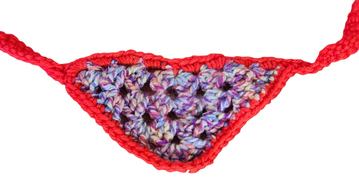 Crochet Bandana- Granny Square