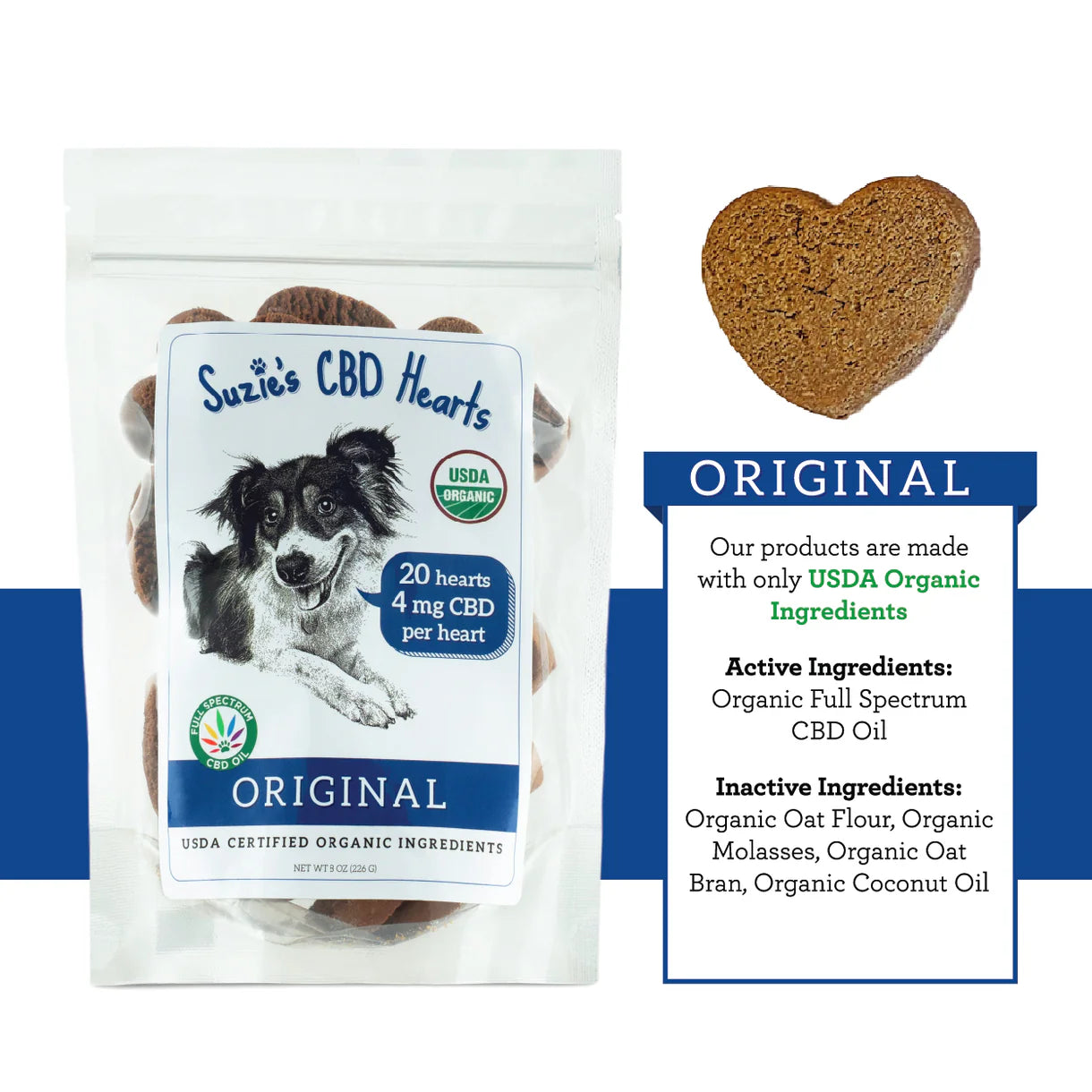 Suzies - 4 mg CBD Treats- Sample- minimum 2 online