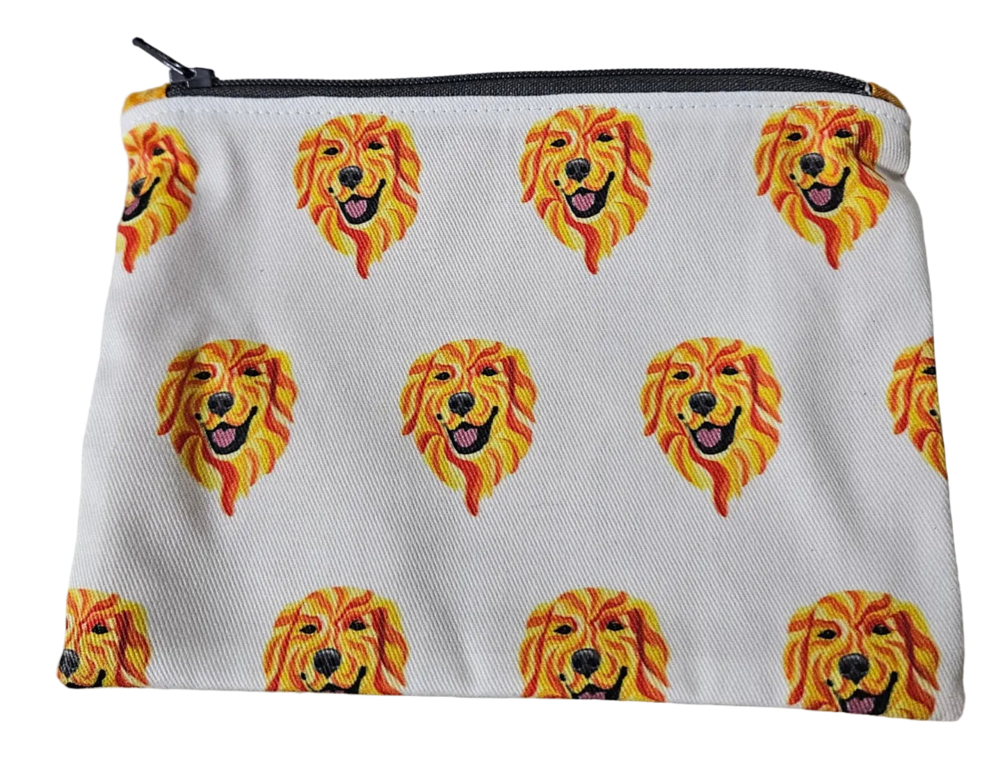 Golden Retriever Zipper Pouch