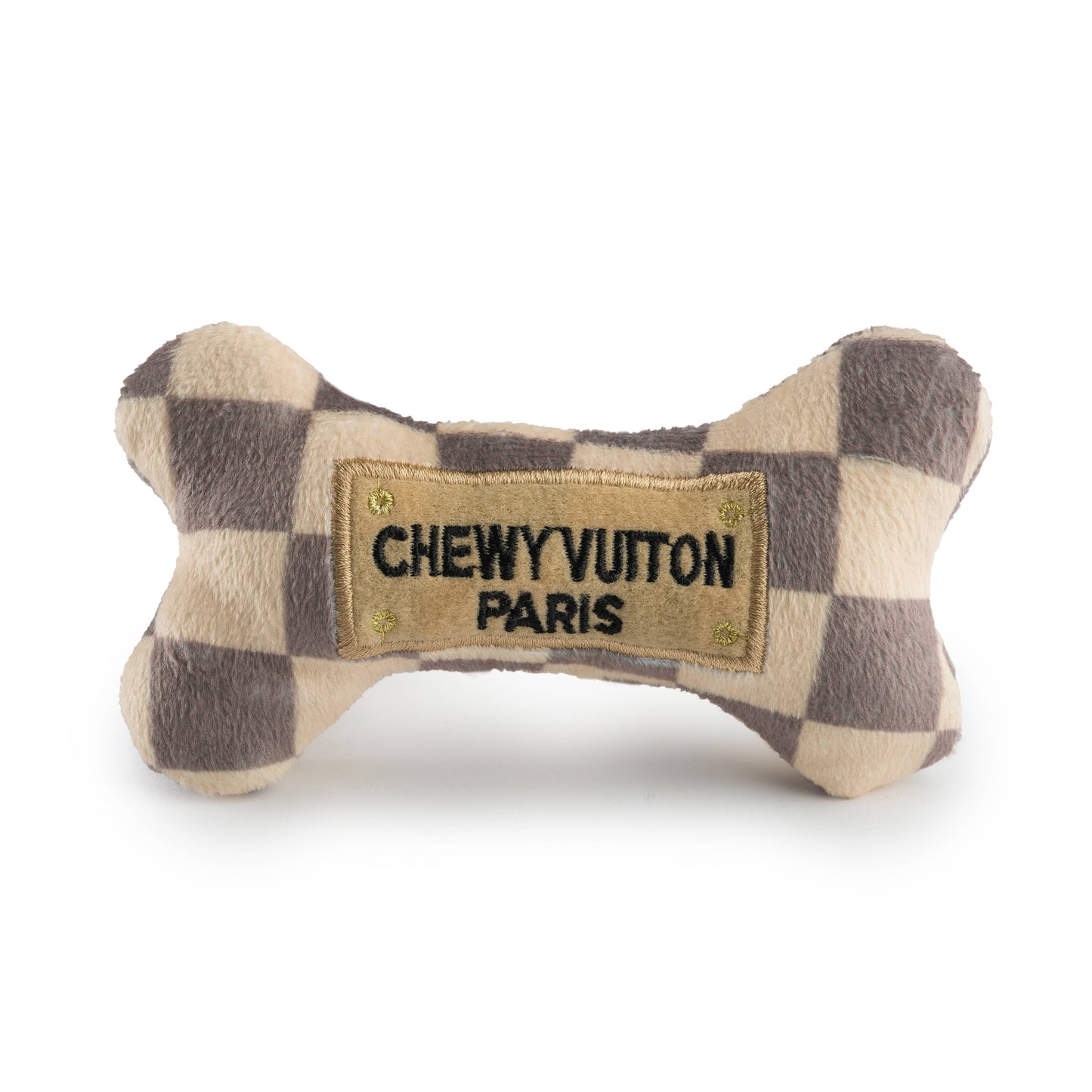 Chewy Vuitton Plush Dog Toy - Stylish Fun for Your Furry Friend