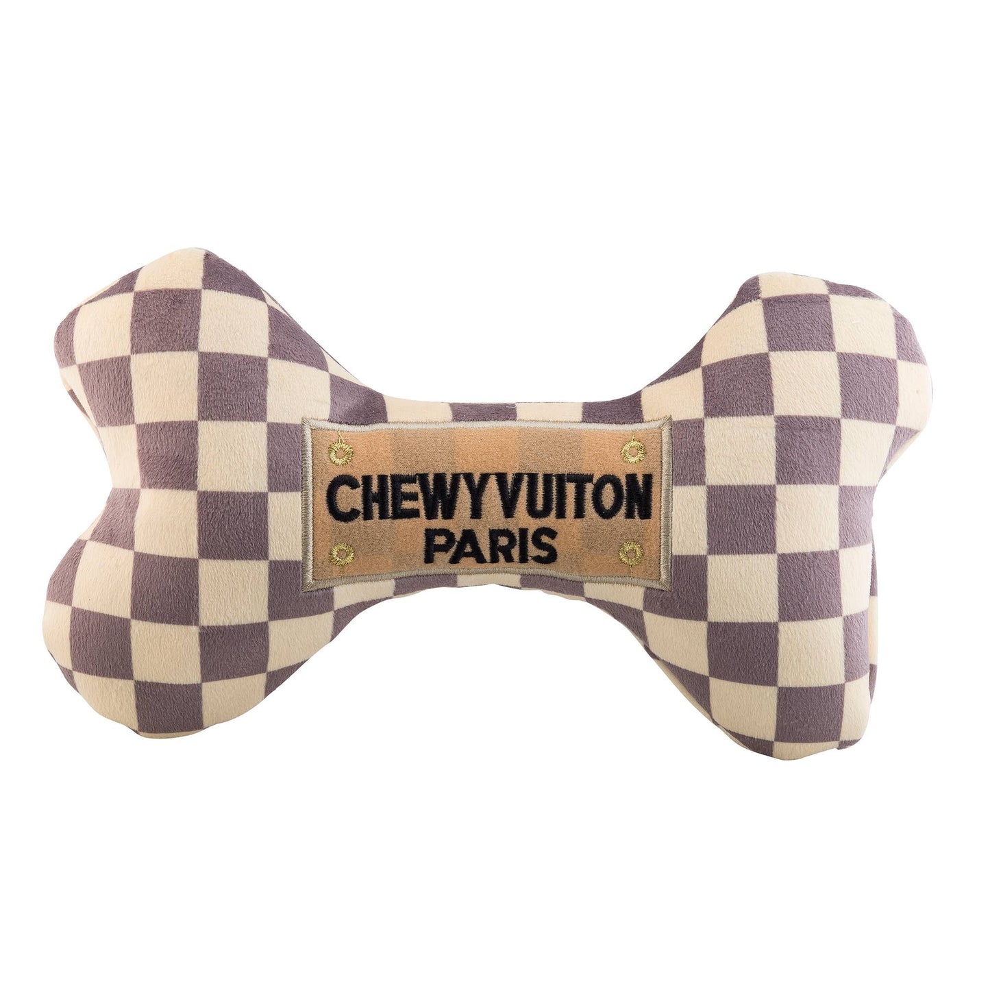 Chewy Vuitton Plush Dog Toy - Stylish Fun for Your Furry Friend