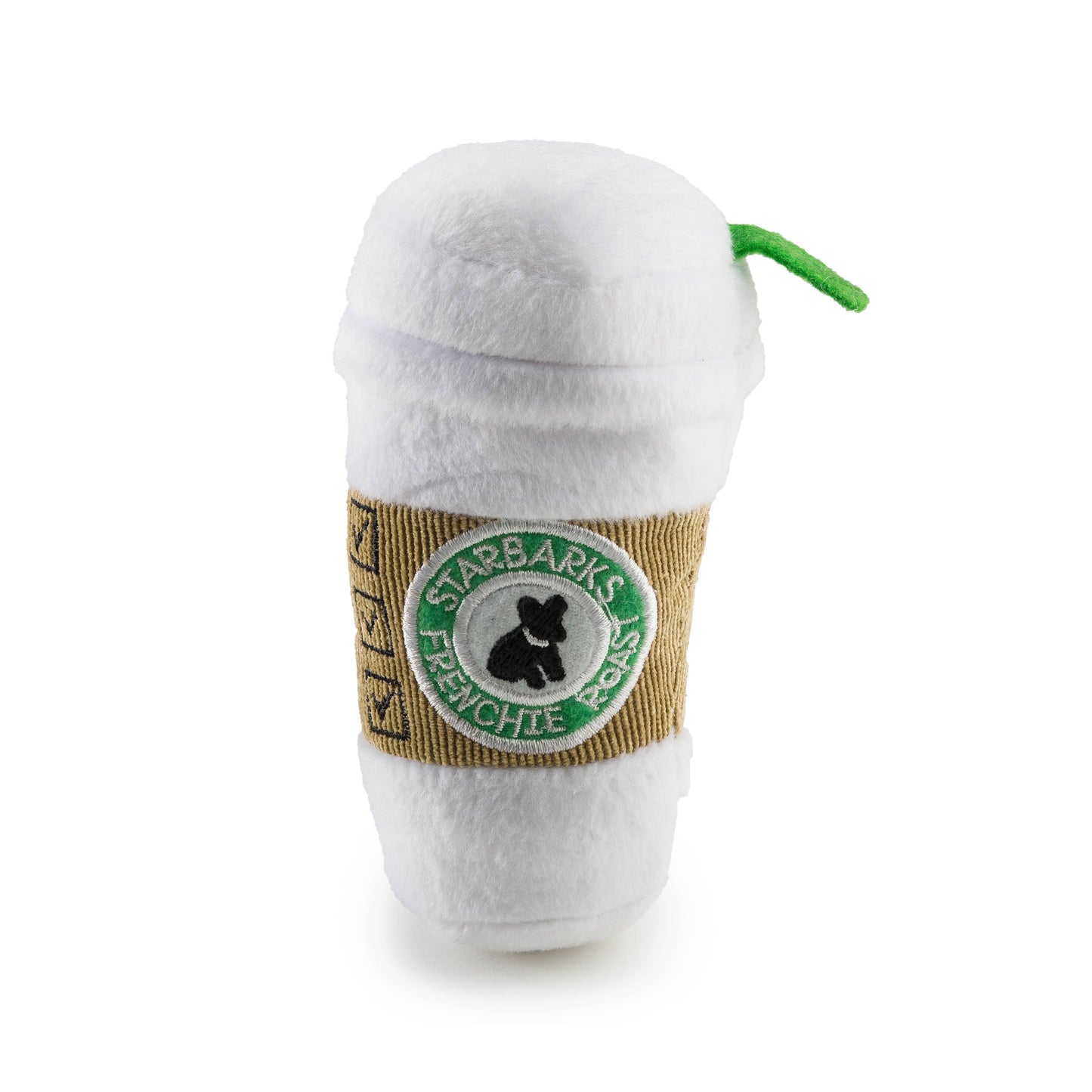 Starbarks  Plush Dog Toy - For the Coffee-Loving Pup