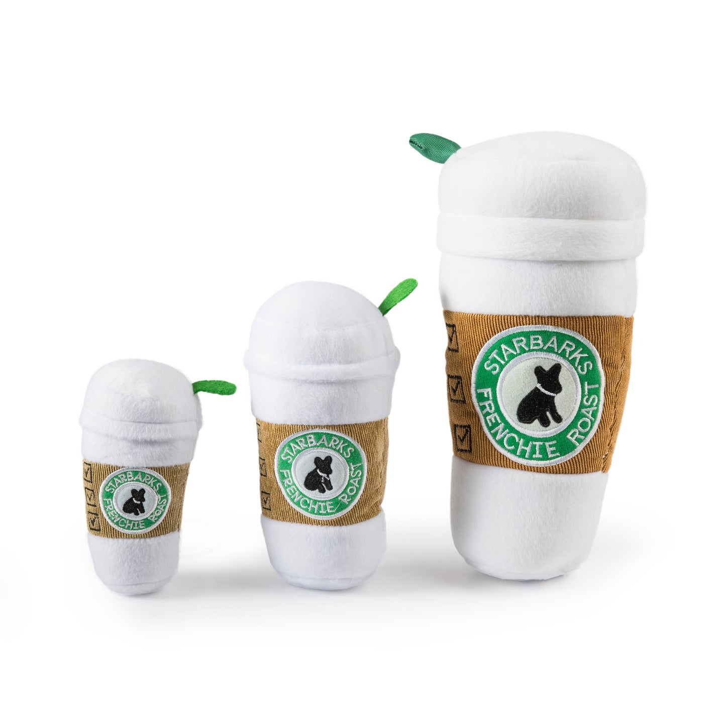 Starbarks  Plush Dog Toy - For the Coffee-Loving Pup