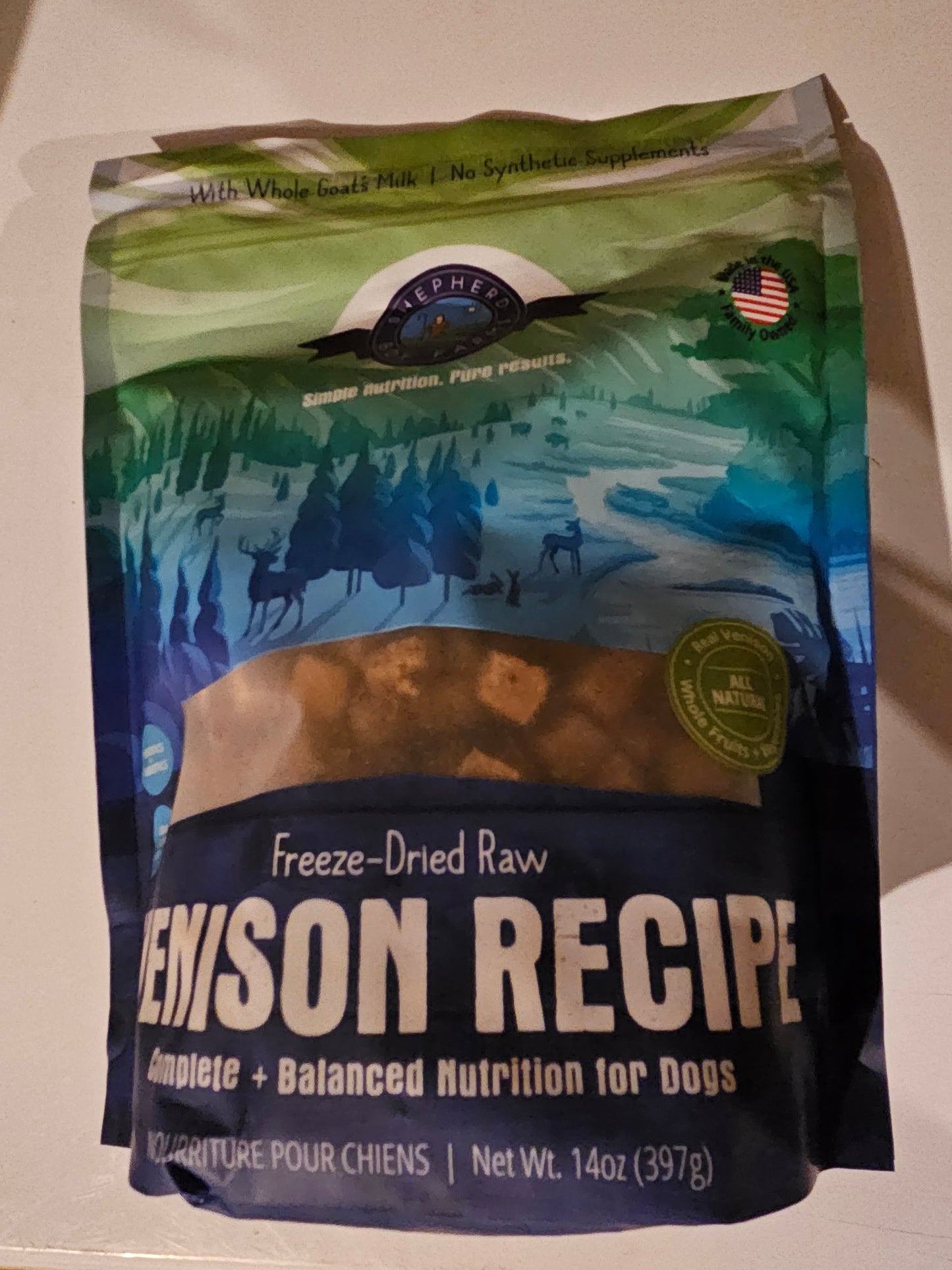 Bison, Rabbit, or Venison Recipe - Freeze-Dried