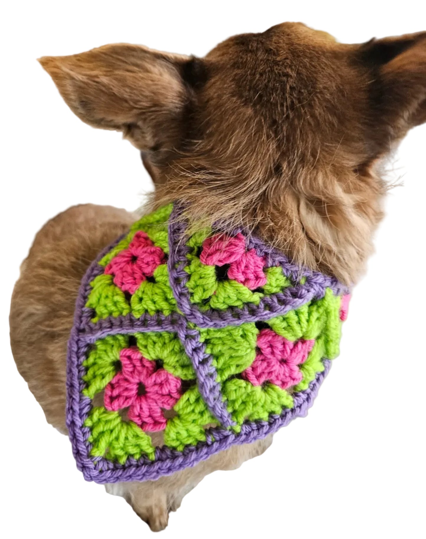 Crochet Bandana- Granny Square