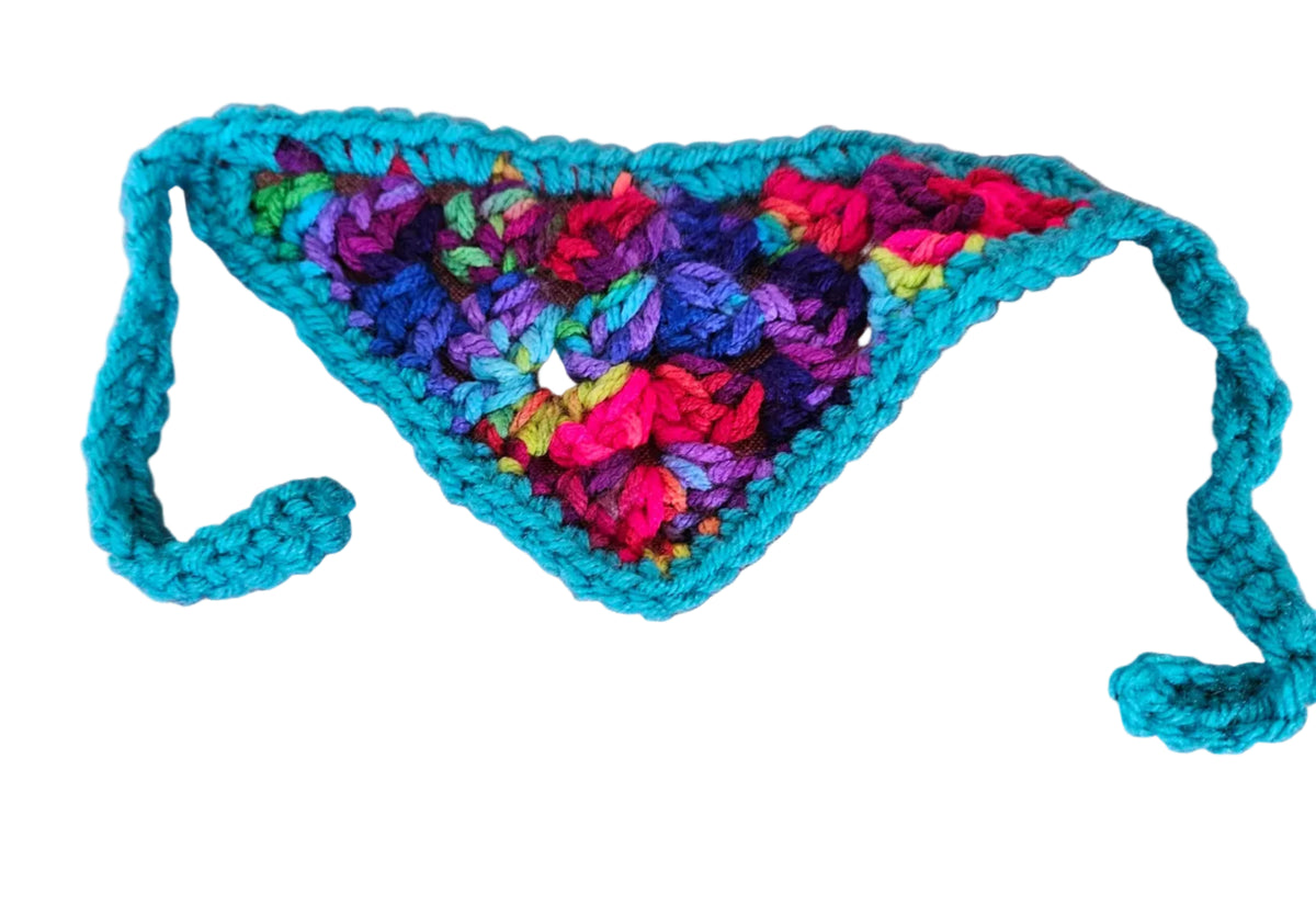 Crochet Bandana- Granny Square