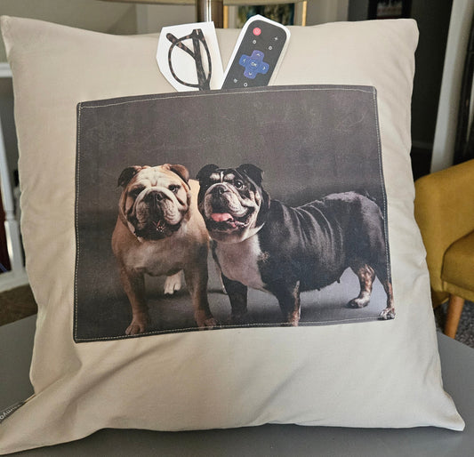 Custom Photo Pillow – 18" x 18"