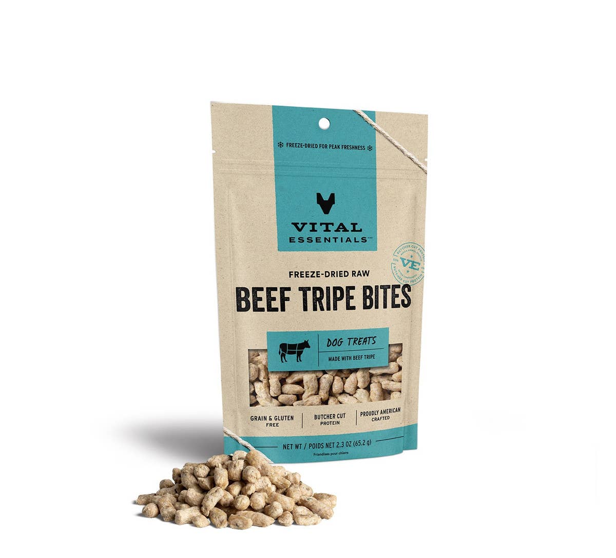 Tripe Bites-Freeze-Dried Raw Beef