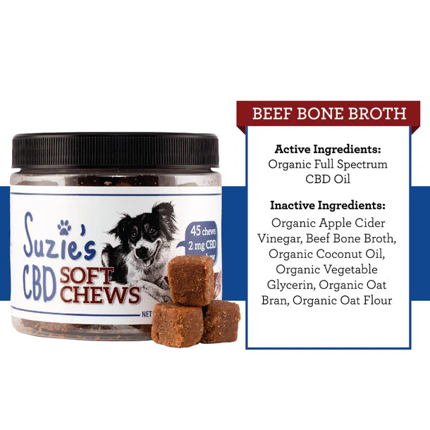 Suzies Soft Chews - 2 MG