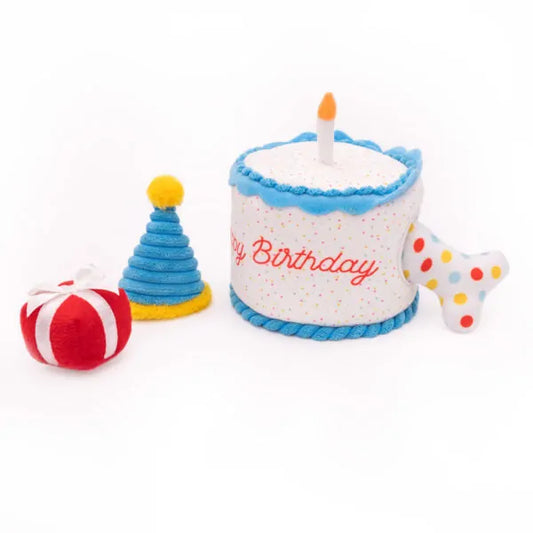 Birthday Cake Plush Interactive Toy