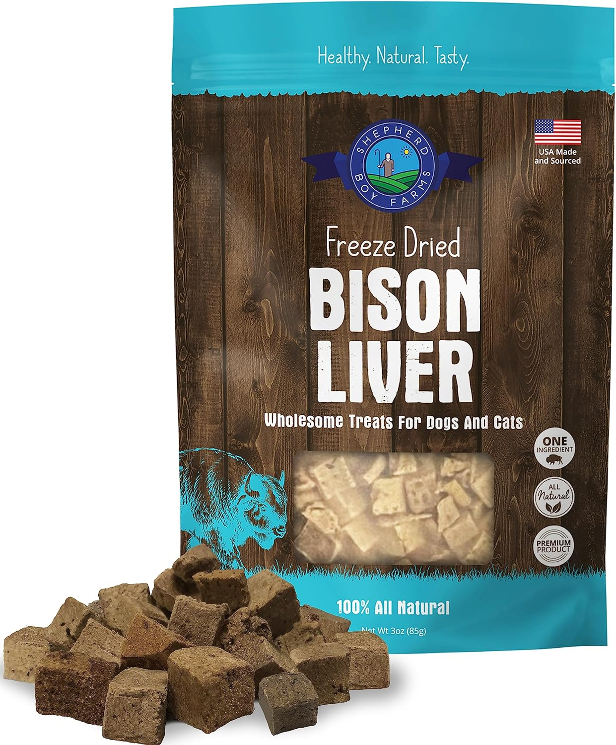 Bison Liver - Freeze-Dried