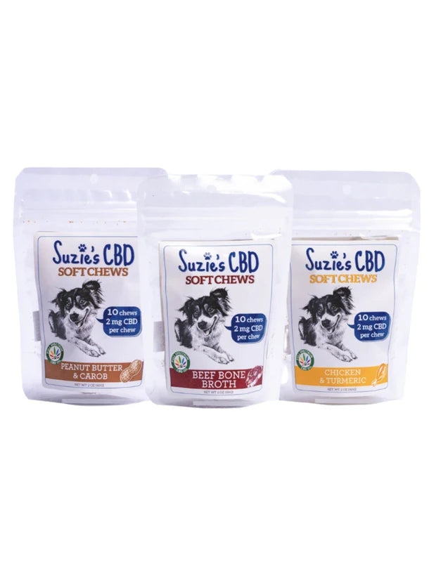 Suzies -CBD Soft Chews Sample- Minimum 2 online