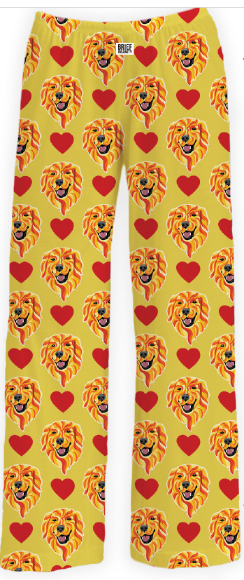 Lounge Pants- Unisex- Love Goldens