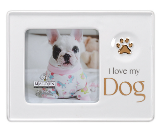 Picture Frame-"I Love My Dog"