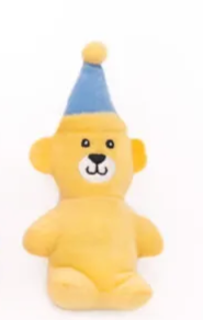 Birthday Bear-  Dog Plush Toy