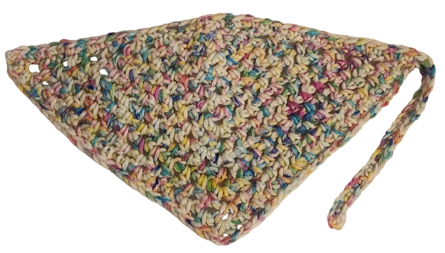 Veregated - Hand-Crocheted Dog Bandana