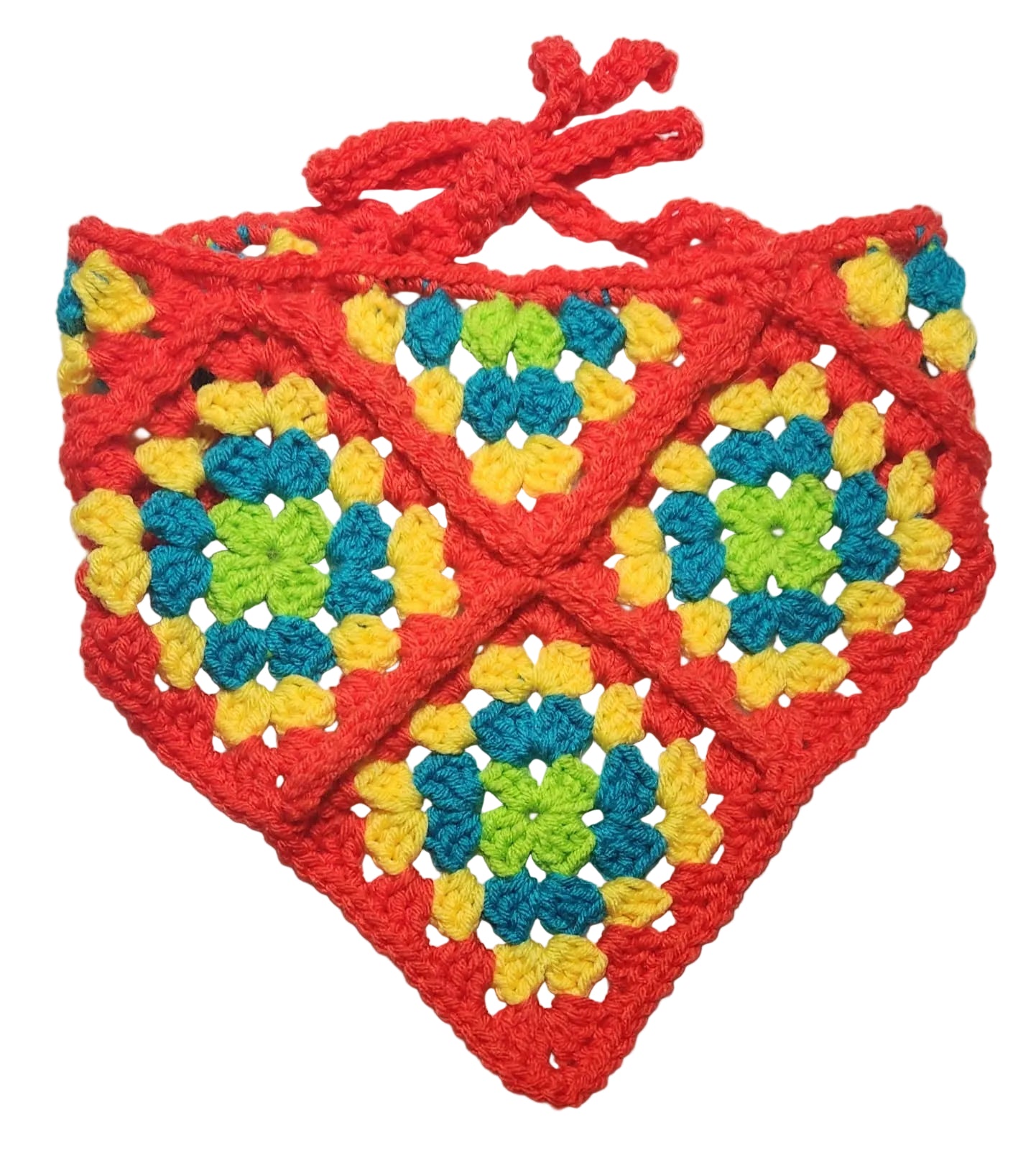 Crochet Bandana- Granny Square